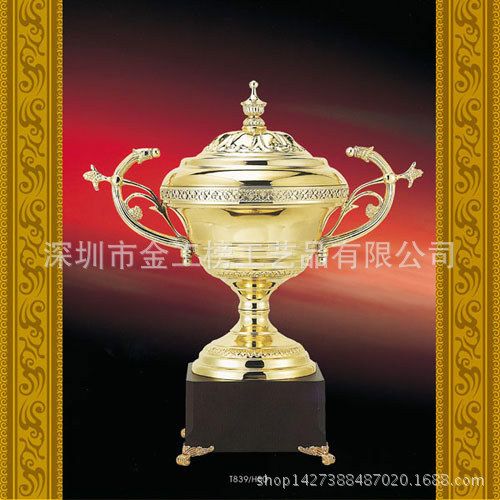金屬獎杯系列 【批發】金屬工藝品/ 籃球足球hg金屬獎杯/賽車羽毛球NBA定制