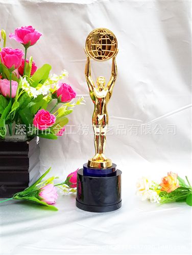 金屬奧斯卡獎杯系列 【批發零售】金屬獎杯/小金人奧斯卡獎杯/水晶獎杯/工藝品擺件