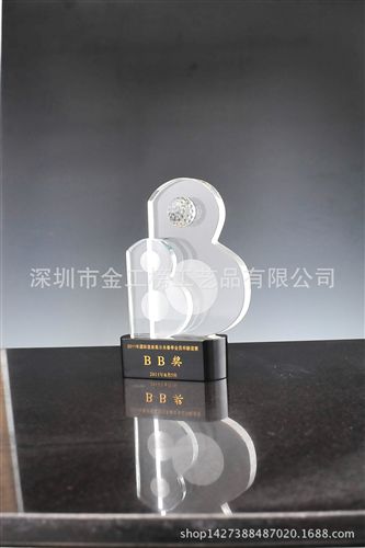 高爾夫水晶獎杯系列 水晶禮品 水晶獎杯批發 創意個性水晶獎杯 可刻字 現貨供應