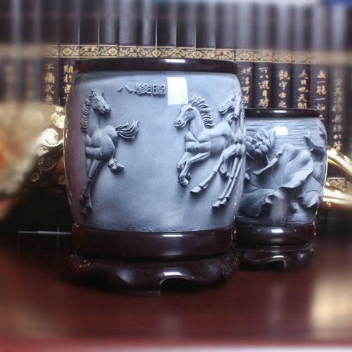 筆筒系列 【DIY】工藝品擺件/創(chuàng)意時尚鑲鉆水鉆多功能水晶筆筒/現(xiàn)貨批發(fā)