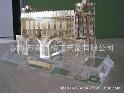 水晶樓模系列 水晶工藝品/廠(chǎng)家直銷(xiāo)/內(nèi)雕產(chǎn)品LOGO文字/水晶建筑擺件/水晶樓模