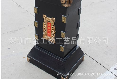 水晶鼎系列 【現貨批發】工藝品擺件/大中小號落地龍鼎青銅鼎/公司開業禮品
