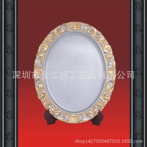 錫盤系列 【定制】錫盤工藝擺件/錫質獎盤/特色禮品/創意禮物/{yx}供應商