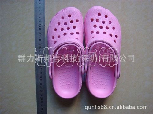 EVA注塑成型制品 廠家直銷 供應群力EVA注塑鞋休閑鞋工藝鞋原始圖片2