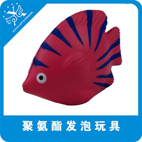 PU 動(dòng)物 廠家供應(yīng)PU藍(lán)色熱帶魚(yú) 聚氨酯PU發(fā)泡藍(lán)色熱帶魚(yú) PU動(dòng)物