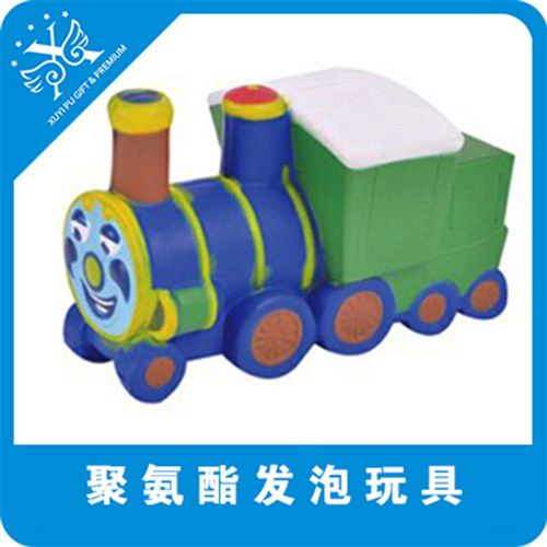 PU交通工具 廠家供應PU火車 聚氨酯PU發泡火車頭 PU黑色火車頭