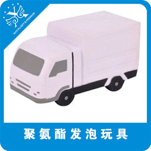 PU交通工具 廠家供應(yīng)PU貨車(chē) PU發(fā)泡綠色卡車(chē) PU壓力玩具貨車(chē) 可定制加工