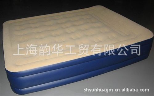 充氣床 充氣產品供應充氣床墊，充氣植絨床墊，充氣雙層床墊原始圖片2