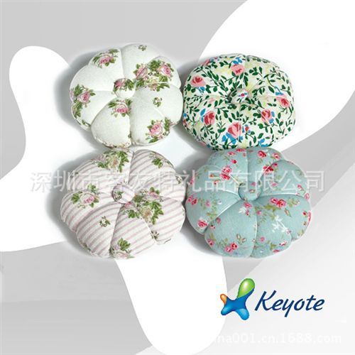 其他玩具類 歡迎定做布制插針包/印花插針包/南瓜插針包/扎針/針插座/插針器原始圖片3