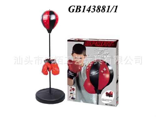 體育用品 供應(yīng)立式倒吊拳擊套 兒童拳擊沙袋不倒翁 休閑拳擊速度球原始圖片3