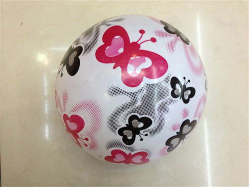 羊角球 自產(chǎn)自銷低價供應(yīng)6寸-9寸22厘米雙色機印球。單色機印球，全印球原始圖片2