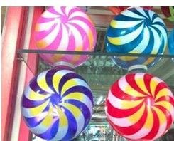羊角球 低價(jià)供應(yīng)6寸與9寸的單印排球，