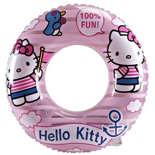 HELLO KITTY HELLO KITTY zp兒童 冰爽之圓形泳圈 游泳圈 HE2202-KC