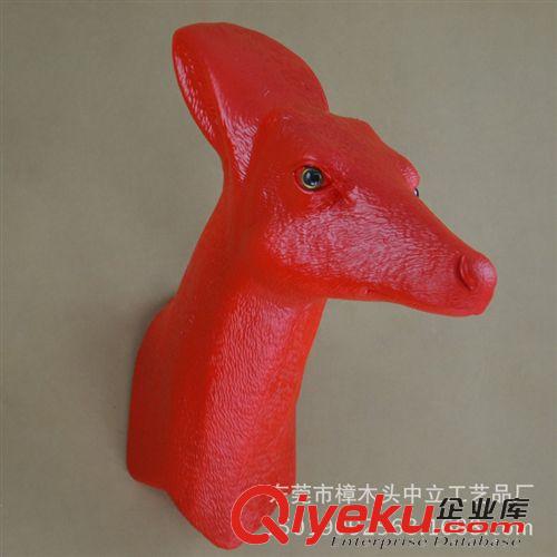 AMT3001-3100 特價鹿頭壁掛 回頭鹿掛飾 酒店會所裝飾掛件 現代簡約軟裝飾品原始圖片2