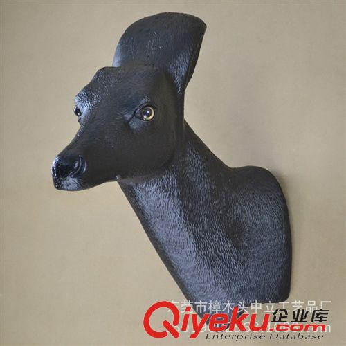 AMT3001-3100 特價鹿頭壁掛 回頭鹿掛飾 酒店會所裝飾掛件 現代簡約軟裝飾品原始圖片3