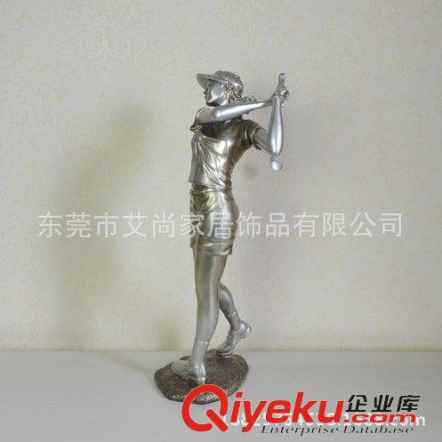 按產(chǎn)品上市時(shí)間查找 歐式擺件高爾夫球手家居裝飾品樣板房軟裝客廳辦公室擺設(shè)廠家批發(fā)