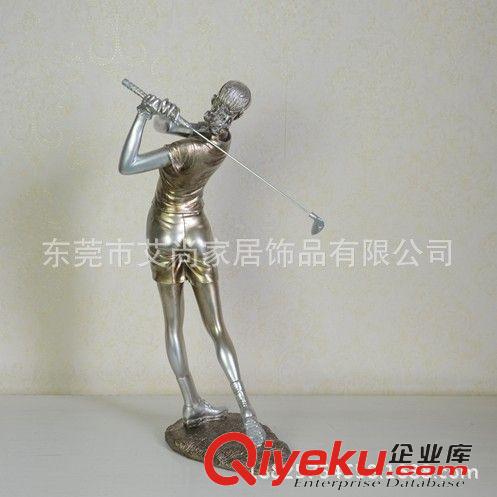 按產(chǎn)品上市時(shí)間查找 歐式擺件高爾夫球手家居裝飾品樣板房軟裝客廳辦公室擺設(shè)廠家批發(fā)