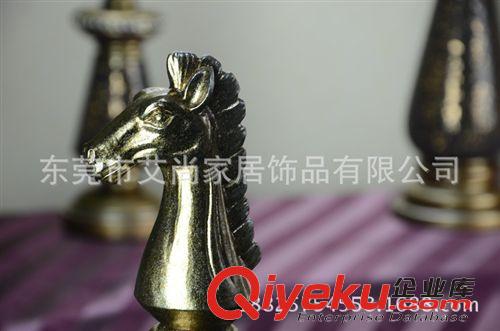 按產(chǎn)品上市時(shí)間查找 歐式美式套三國(guó)際象棋 家居酒店樣板房軟裝配飾 客廳書房餐廳擺件
