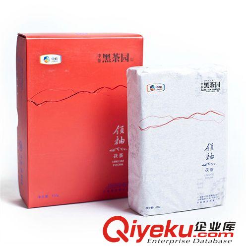 黑茶 中茶園安化黑茶HT2111茯磚{lx}茯茶410g 純手工茶葉廠家批發直銷原始圖片2