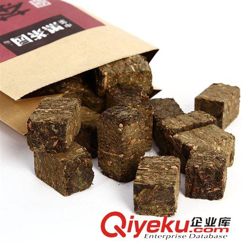 黑茶 中茶園安化黑茶 HT7004千兩坨黃色禮盒300g  純手工茶葉批發(fā)直銷(xiāo)