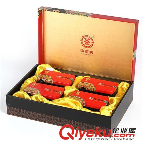 濃情茶禮 中茶廣西梧州六堡茶黑茶 7118禮盒裝六堡茶320g 純手工茶葉WZ7118原始圖片3