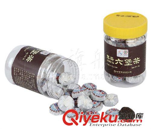 濃情茶禮 中茶 黑茶六堡茶 WZSGXTC塑罐裝小沱茶150g  純手工廠家批發直銷原始圖片3