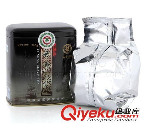 梧州六堡 中茶滇紅茶 YTB01002特級云南紅茶200g 罐裝茶葉中糧出品批發直銷原始圖片2