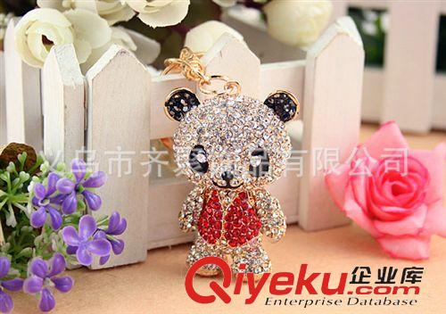 鑰匙扣系列 卡通精品女式禮品鑰匙扣 韓國流行可愛小熊貓鑰匙扣 混款混批