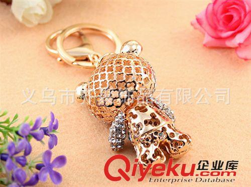 鑰匙扣系列 卡通精品女式禮品鑰匙扣 韓國流行可愛小熊貓鑰匙扣 混款混批