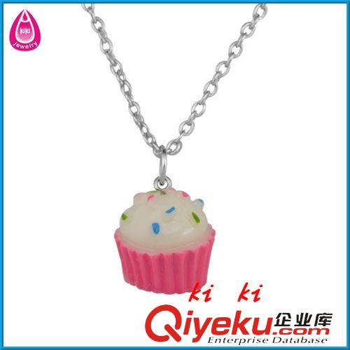 鞋花、圍巾、樹脂 海外熱銷樹脂蛋糕項鏈 創意展銷會小商品 現貨批發 低價混批