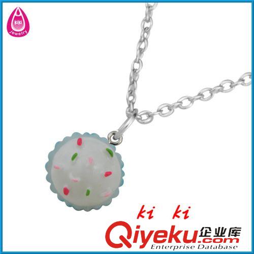 鞋花、圍巾、樹脂 創意樹脂蛋糕項飾外貿批發 歐美流行精品項鏈 tj優惠促銷