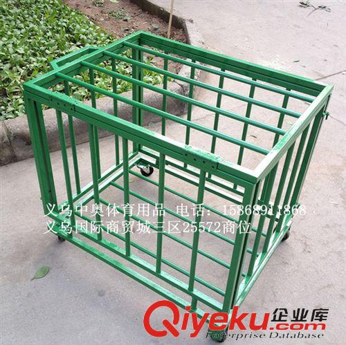 其他球類用品 移動式球類推車 帶輪子折疊式球類推車/大推車裝球18-24只