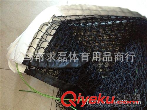 球網(wǎng) 尼龍線羽毛球網(wǎng)帶包帶鋼絲/四包邊/小孔原始圖片2