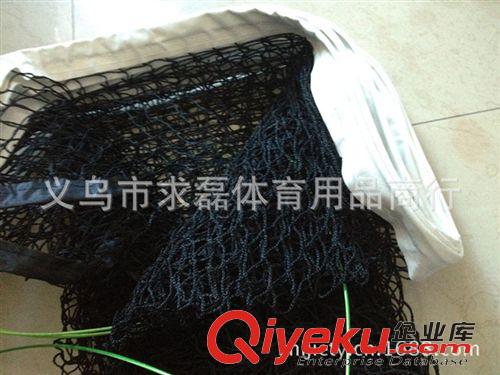 球網(wǎng) 尼龍線羽毛球網(wǎng)帶包帶鋼絲/四包邊/小孔原始圖片3