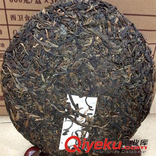 中茶普洱茶 云南普洱茶 2005年 中茶牌 圓茶紅印 普洱生茶 357克原始圖片2