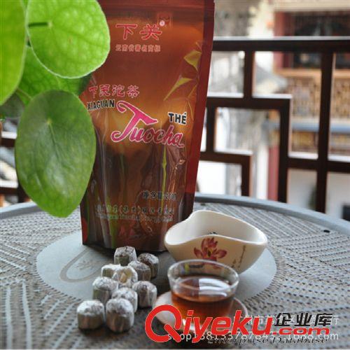 下關(guān)沱茶 云南 下關(guān)沱茶 普洱茶 熟茶 2014年 200g袋裝迷你小沱茶 普洱型原始圖片2