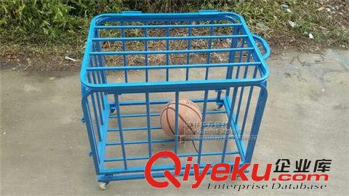 籃球架【籃球配套用品】 裝球車 四輪移動(dòng)折疊式籃球 排球 足球球框 球類推車更多籃球用品