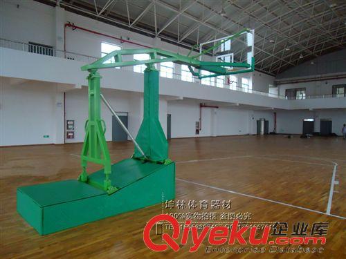 籃球架【籃球配套用品】 供應(yīng) 國準(zhǔn)【彈性平衡】大型賽事專用電動液壓籃球架 移動式籃球架原始圖片2