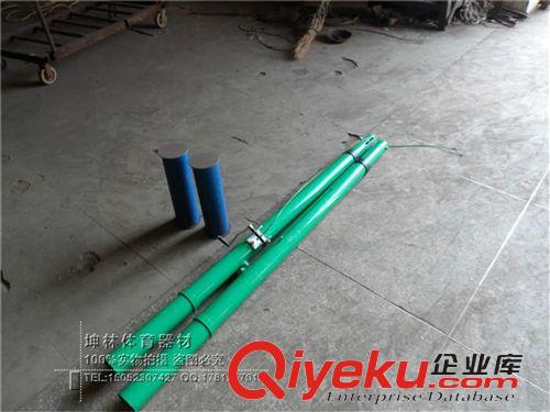 排球架【排球配套用品】 特價{ms} 地埋插地式排球柱/升降式比賽氣排球柱/氣排球架 球柱原始圖片2