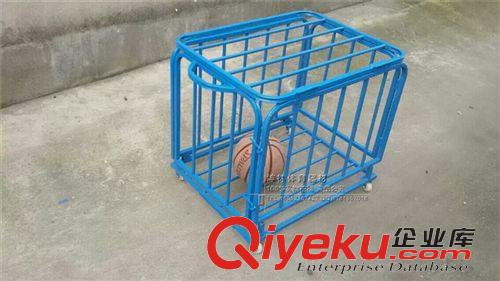 足球門【足球配套用品】 裝球車 四輪移動(dòng)折疊式籃球 排球 足球球框 球類推車更多籃球用品原始圖片2