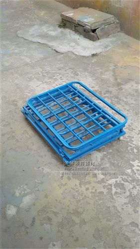 足球門【足球配套用品】 裝球車 四輪移動(dòng)折疊式籃球 排球 足球球框 球類推車更多籃球用品原始圖片3