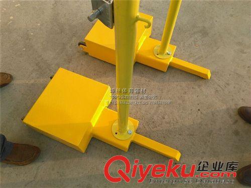 羽毛球柱【羽毛球用品】 tj供應(yīng) 標(biāo)準(zhǔn)比賽移動(dòng)式羽毛球柱/羽毛球網(wǎng)架/羽毛球柱子加網(wǎng)原始圖片2