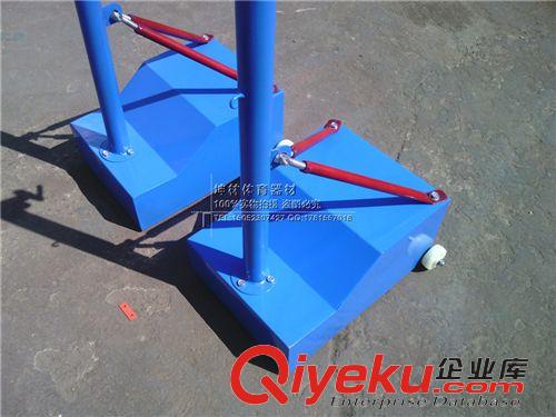 羽毛球柱【羽毛球用品】 移動(dòng)式排羽兩用球柱 羽毛球網(wǎng)架/配重式 羽毛球柱子升降排球柱原始圖片3