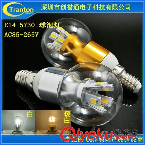 LED球泡燈 蠟燭燈 節能燈泡E14-5730-LED球泡燈原始圖片3