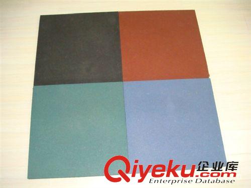 彩色橡膠地磚系類 現貨銷售高品質規格齊全橡膠顆粒地磚原始圖片3