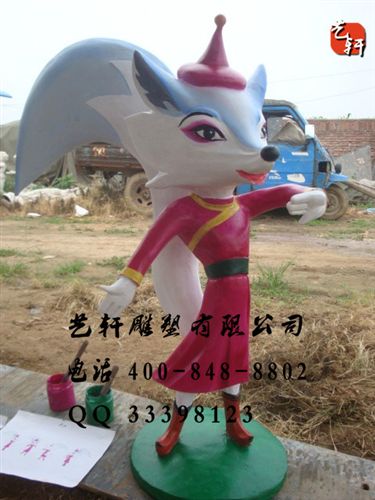 彩繪卡通雕塑 彩繪雕塑 人物雕像 玻璃鋼定做 卡通雕塑 公園雕塑 藝軒雕塑
