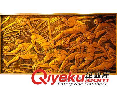 浮雕 浮雕 玻璃鋼雕塑 鑄銅 奧運 籃球運動 體育場館浮雕 紀念館