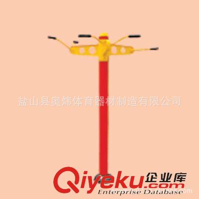 戶外小區(qū)社區(qū)廣場(chǎng)用各種健身路徑器材 廠家直銷戶外健身路徑器材三位上肢牽引器廣州商店原始圖片3