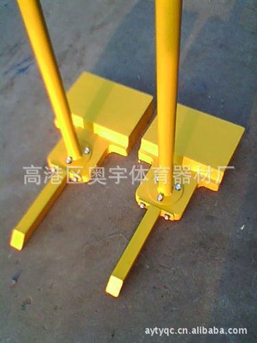 羽毛球架系列 廠家熱銷推薦gd可移動全鑄鐵羽毛球柱 標準比賽專用羽毛球架原始圖片3