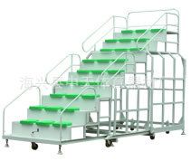 田徑用品  24座移動裁判臺 體育田徑跑道專用 升降 伸縮移動羽毛球裁判臺原始圖片2